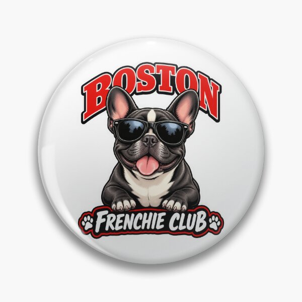 Item preview, Boston Frenchie Club – Cute French Bulldog Design for Boston Dog Owners designed and sold by LazyOwlStore.