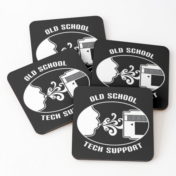 Item preview, Old School Tech Support White designed and sold by WATEKE.