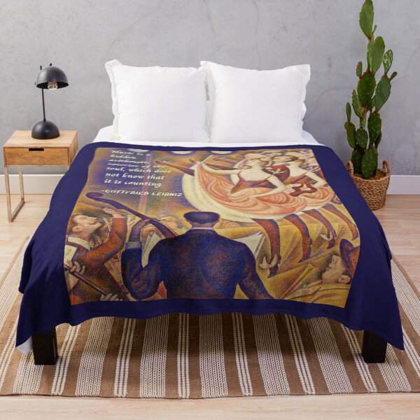 Item preview, Gottfried Wilhelm Leibniz quote: Music is a hidden arithmetic exercise of the soul, which does not know that it is counting. designed and sold by artbleed.