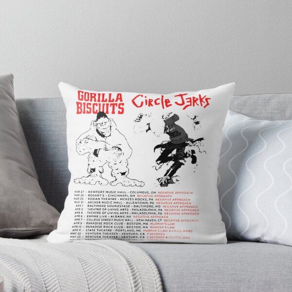 Item preview, Hardcore Punk Bands Tribute Design Featuring Gorilla Biscuits, Circle Jerks, Negative Approach, Murphy's Law, Seconds, and Cruel Hand designed and sold by chidalgon.