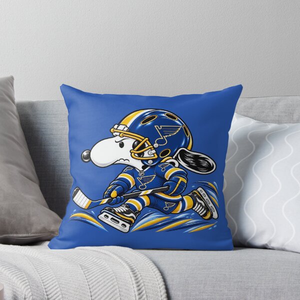Item preview, St. Louis Blues Ice Hockey Funny Snoopy Player designed and sold by Maryjane Jadiel.