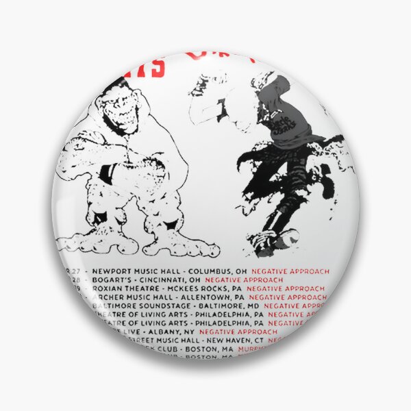 Item preview, Hardcore Punk Bands Tribute Design Featuring Gorilla Biscuits, Circle Jerks, Negative Approach, Murphy's Law, Seconds, and Cruel Hand designed and sold by chidalgon.