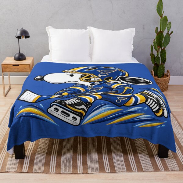 Item preview, St. Louis Blues Ice Hockey Funny Snoopy Player designed and sold by Maryjane Jadiel.