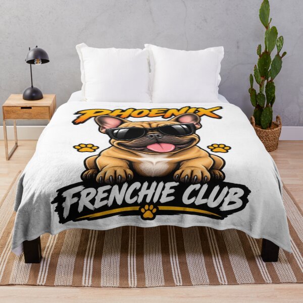 Item preview, Phoenix Frenchie Club – Cute French Bulldog Design for Phoenix Dog Owners designed and sold by LazyOwlStore.