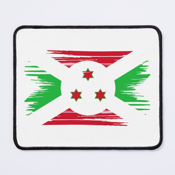 Item preview, Distressed Burundi Flag BI designed and sold by shitpostee.