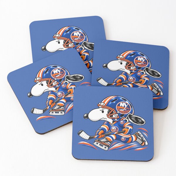 Item preview, New York Islanders Ice Hockey Funny Snoopy Player designed and sold by Maryjane Jadiel.