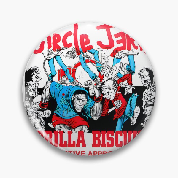 Item preview, Circle Gorilla Jerks Tour Graphic Design with Bold Typography designed and sold by chidalgon.