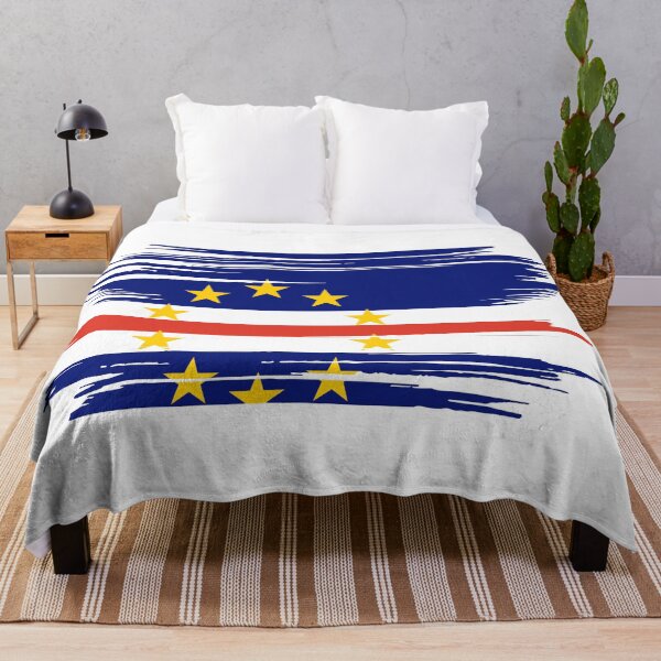 Item preview, Distressed Cabo Verde Flag CV designed and sold by shitpostee.