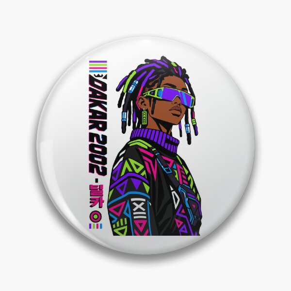 Item preview, Dakar 2002 Y2K Cyberpunk African Streetwear designed and sold by RAS-77.