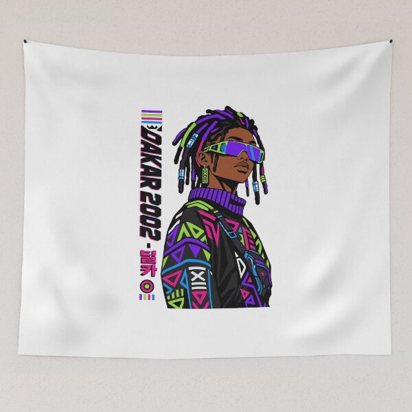 Item preview, Dakar 2002 Y2K Cyberpunk African Streetwear designed and sold by RAS-77.