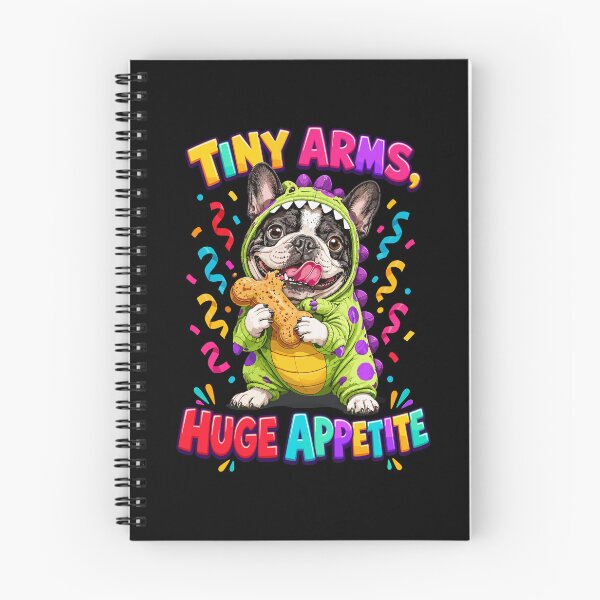 Item preview, Tiny Arms Huge Appetite French Bulldog Dinosaur designed and sold by yoddel.