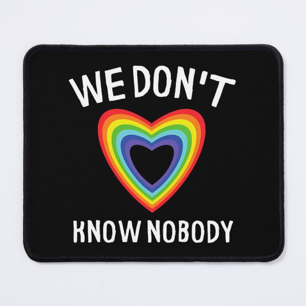 Item preview, We Don'T Know Nobody Colorful Heart designed and sold by newberrytifany.