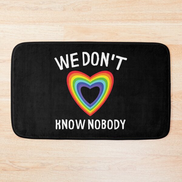 Item preview, We Don'T Know Nobody Colorful Heart designed and sold by newberrytifany.