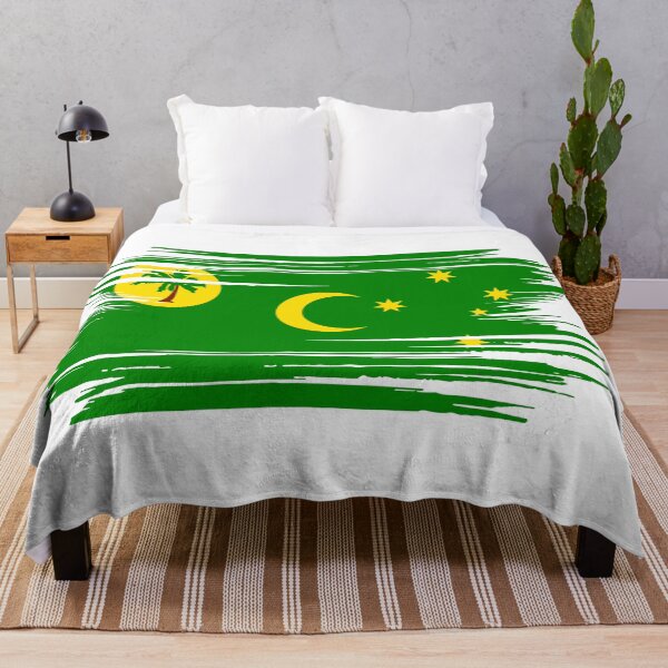Item preview, Distressed Cocos Keeling Islands Flag CC designed and sold by shitpostee.