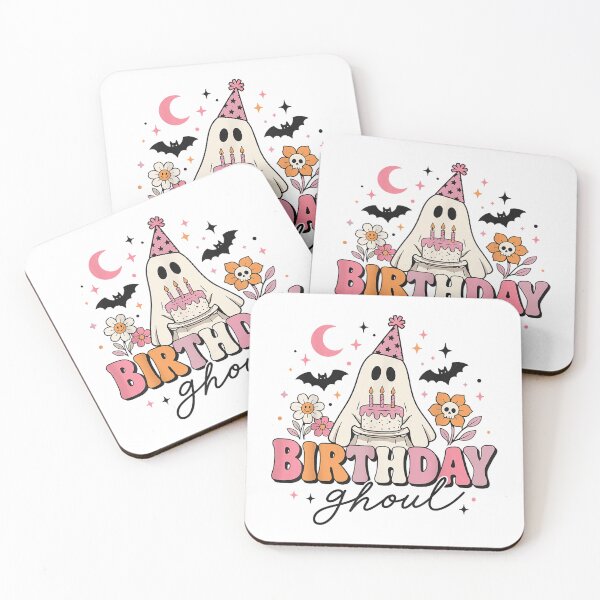 Item preview, Halloween Birthday Ghoul Cute Ghost Funny Halloween Girls designed and sold by JolinChinn.