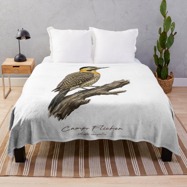 Item preview, Campo Flicker on Branch Bird Illustration designed and sold by Takeda-art.