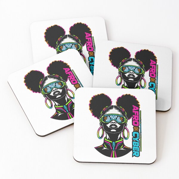 Item preview, 2004 Afro Cyber Goggles Y2K Melanin Graphic designed and sold by RAS-77.