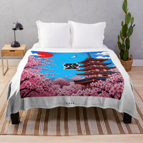 Item preview, Ai - Love | Pop Art Pagoda | Japanese Design designed and sold by JapanMemoir.