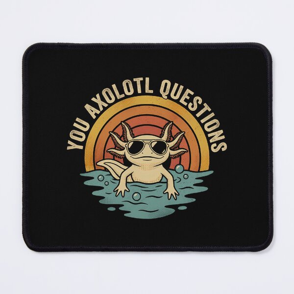 Item preview, You Axolotl Questions Retro Sunset Aviator Sunglasses Cute designed and sold by newberrytifany.