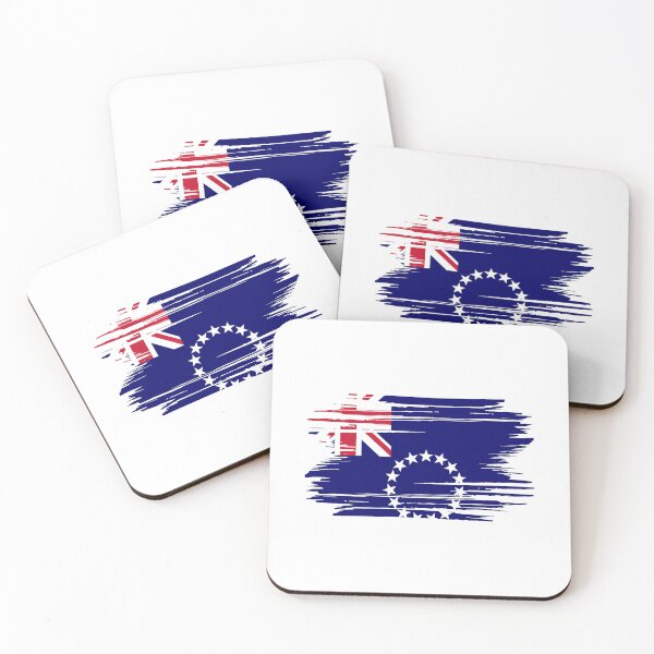 Item preview, Distressed Cook Islands Flag CK designed and sold by shitpostee.