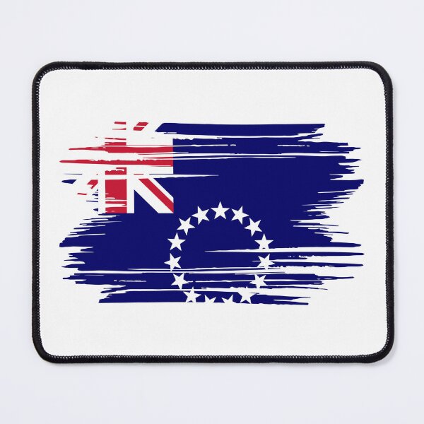 Item preview, Distressed Cook Islands Flag CK designed and sold by shitpostee.