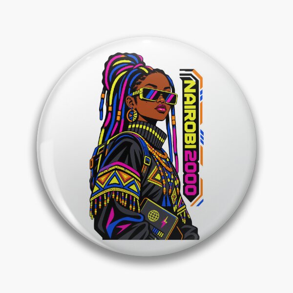 Item preview, Nairobi 2000 Y2K Cyberpunk Hacker Girl  designed and sold by RAS-77.