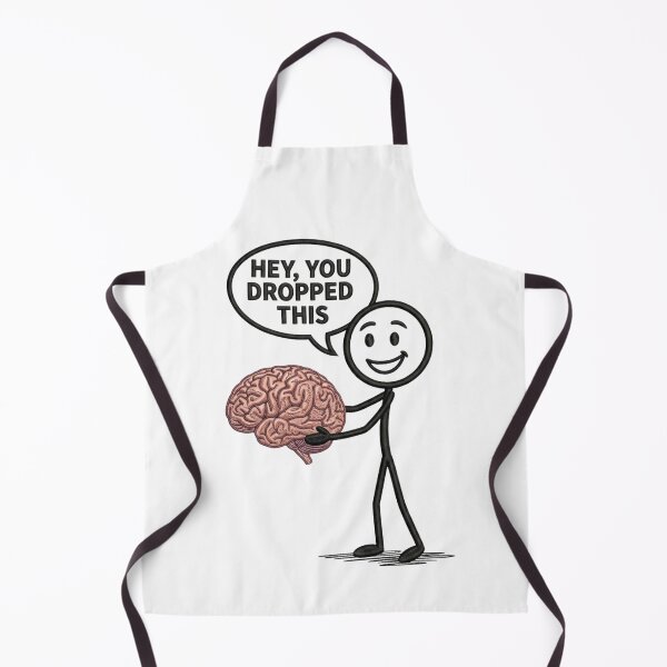 Item preview, Funny Stick Figure You Dropped This Brain Sarcastic Humor Gift designed and sold by raedattia.