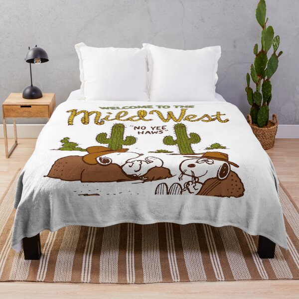 Item preview, Snoopy Welcome To The Mild West Cowboy Peanuts designed and sold by AdrianMis.