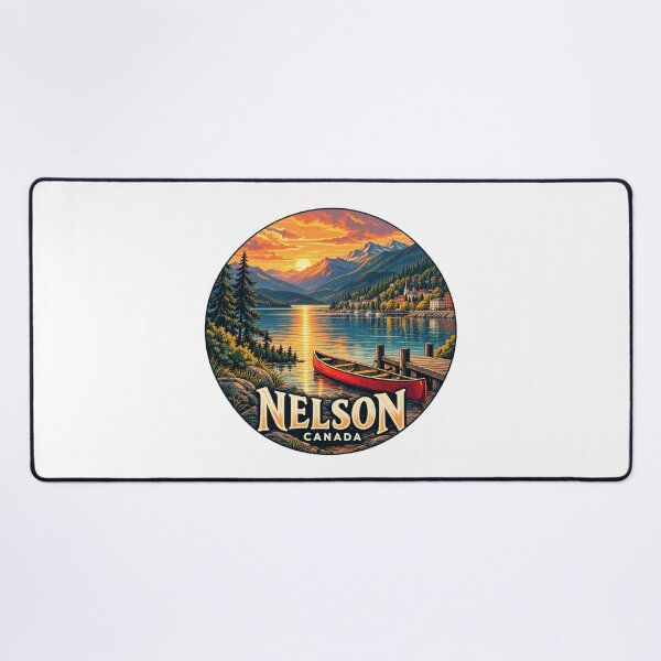 Item preview, Nelson British Columbia: Kootenay Lake Sunset designed and sold by CircinusStore.