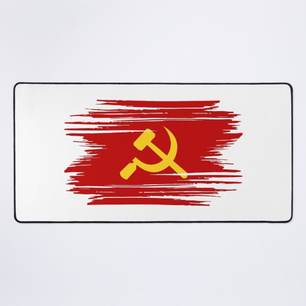 Item preview, Distressed Communist Flag designed and sold by shitpostee.