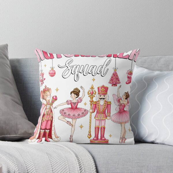 Item preview, Pink Preppy Nutcracker Squad Ballet Christmas designed and sold by varin-studio.