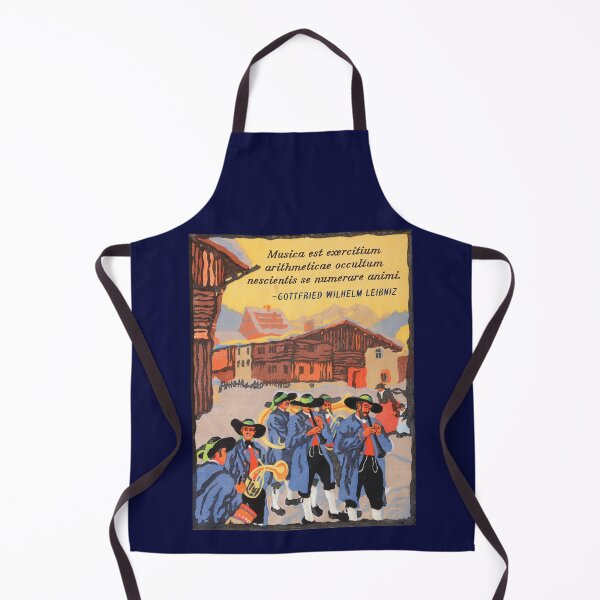 Item preview, Copy of Gottfried Wilhelm Leibniz quote: Music is a hidden arithmetic exercise of the soul, which does not know that it is counting. designed and sold by artbleed.