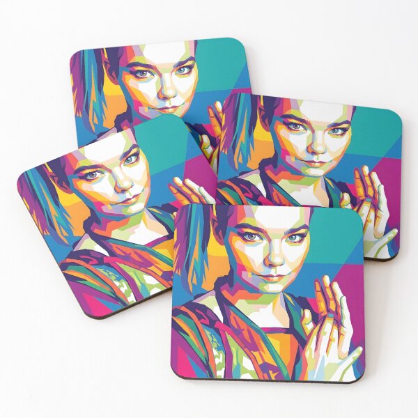Item preview, Bjork pop art designed and sold by Zamziri.