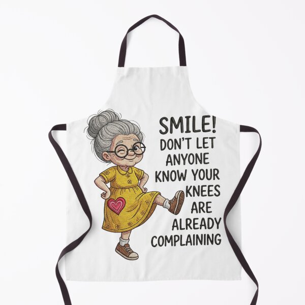 Item preview, Funny Sarcastic Grandma Knees Complaining Witty Senior Humor Gift designed and sold by raedattia.