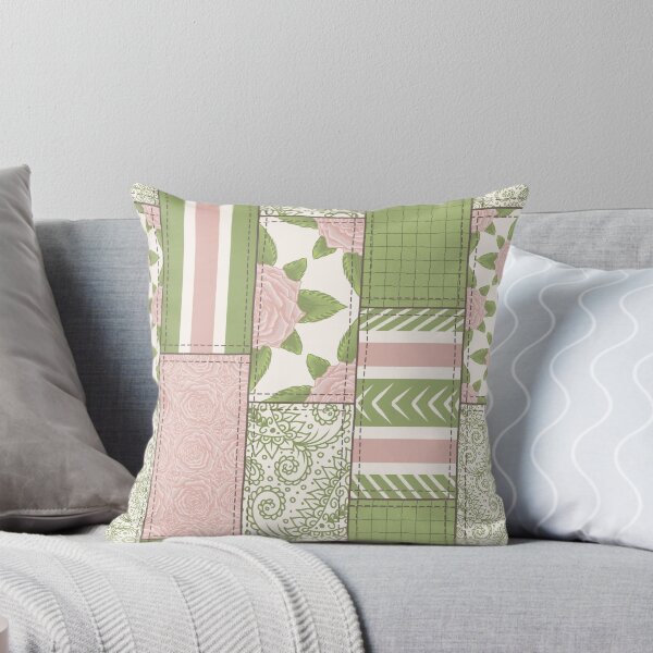 Item preview, Cottage garden patchwork revival designed and sold by Bonny-Shatwell.