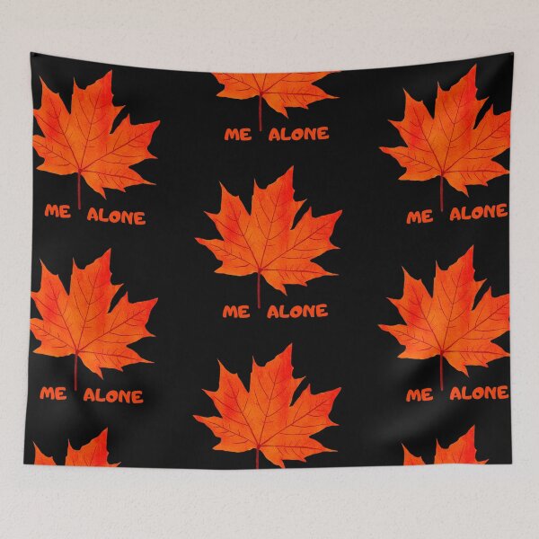 Item preview, Leaf Me Alone Funny Introvert Autumn Leaf designed and sold by T-version.