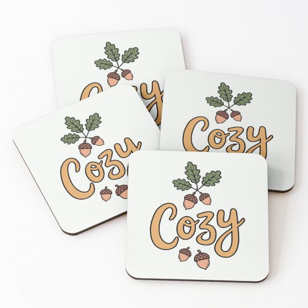 Item preview, Cozy Aesthetic Oak Leaves Acorns Hand Drawn Graphics designed and sold by Ink Ripple Whispers.