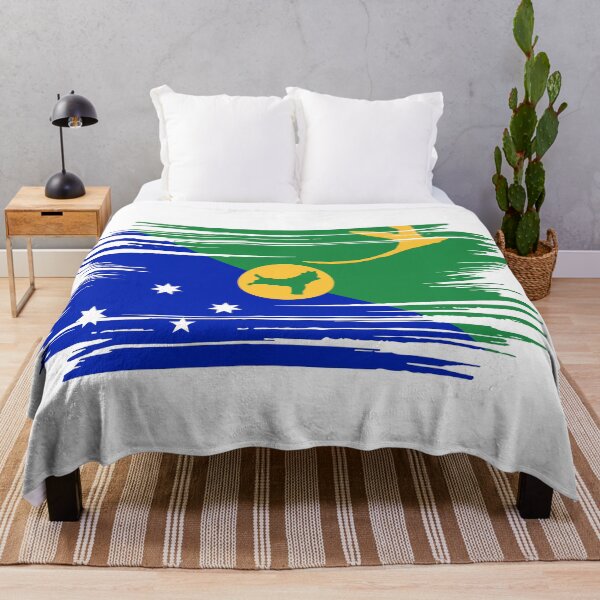 Item preview, Distressed Christmas Island Flag CX designed and sold by shitpostee.