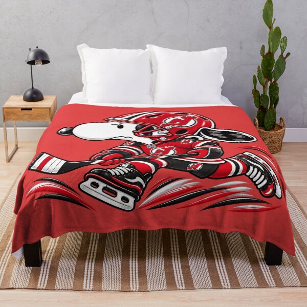 Item preview, New Jersey Devils Ice Hockey Funny Snoopy Player designed and sold by Maryjane Jadiel.