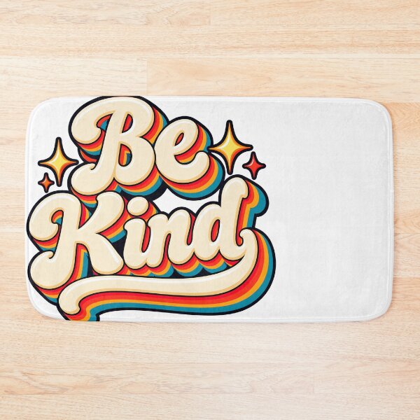 Item preview, Be Kind Retro Kindness Positive Inspirational Design designed and sold by stmpdwrld.