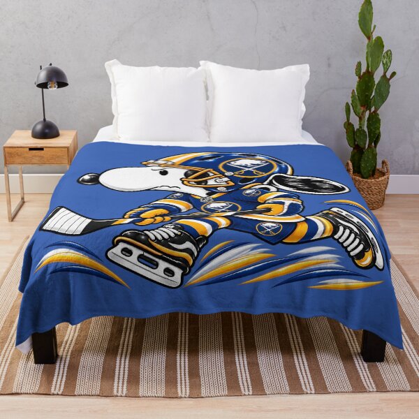 Item preview, Buffalo Sabres Ice Hockey Funny Snoopy Player designed and sold by Maryjane Jadiel.