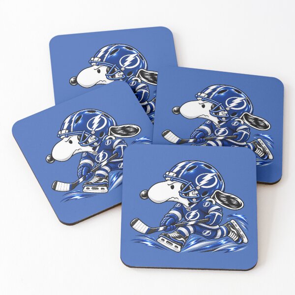 Item preview, Tampa Bay Lightning Ice Hockey Funny Snoopy Player designed and sold by Maryjane Jadiel.