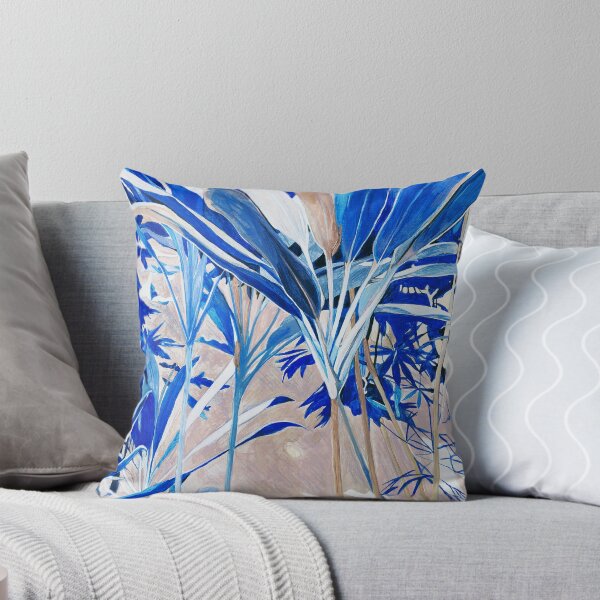 Item preview, "Blue Flowers", Art Print designed and sold by Fine-Art-Hub.