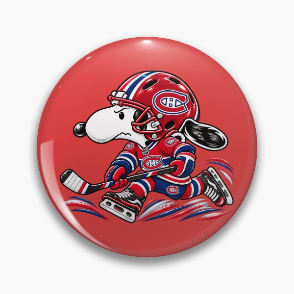 Item preview, Montreal Canadiens Ice Hockey Funny Snoopy Player designed and sold by Maryjane Jadiel.