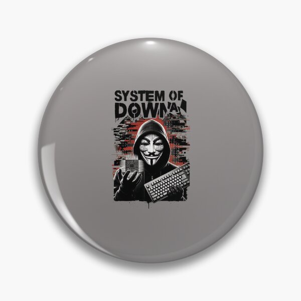 Item preview, SYSTEM OF A DOWN Statue Stencil Tee-52 designed and sold by BenBaulig.