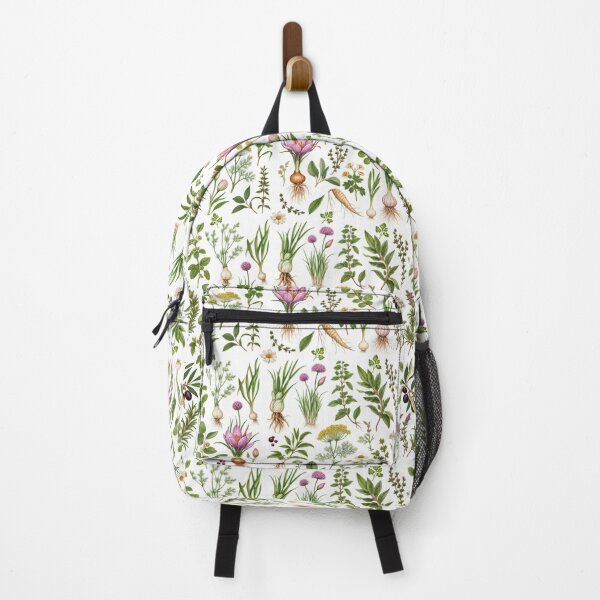 Item preview, Botanical Apothecary Herbs & Flowers Pattern designed and sold by PatternXOXO.