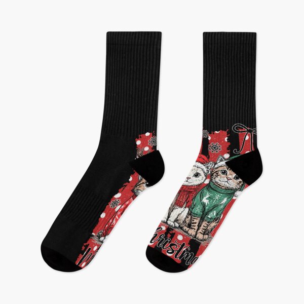 Item preview, Four Christmas Kittens Wearing Festive Winter Accessories designed and sold by MassonCalepon.