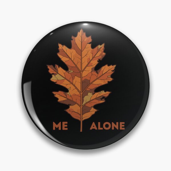 Item preview, Leaf Me Alone Funny Introvert Autumn Leaf designed and sold by T-version.