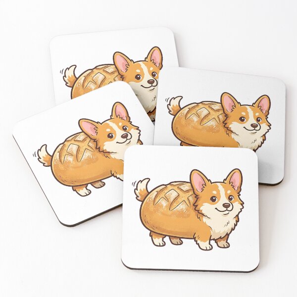 Item preview, Adorable Artisan Sourdough Corgi Bread Loaf designed and sold by Michaelragheb.