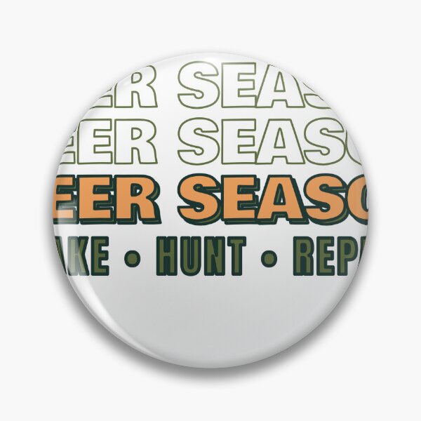 Item preview, Its Deer Season Retro Text designed and sold by Saqui901.